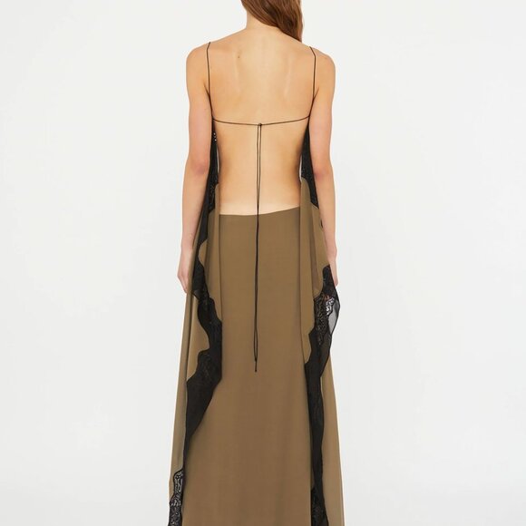 CHRISTOPHER ESBER Verve Lace Floating Silk Dress - Picture 2 of 4